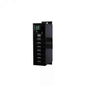 USB 2.0 šakotuvas EXSYS 7 prievadų 480 Mbit/s juodas