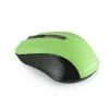 Belaidė optinė pelė Modecom MC-WM9 RF 1200 DPI, juoda/žalia