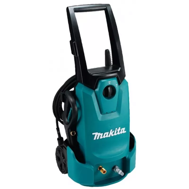 Slėginis plovimo aparatas Makita HW1200, vertikalus, elektrinis, juodas/mėlynas, 420 l/h, 1600 W