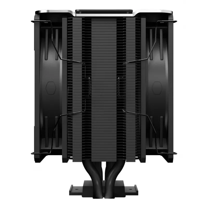 Oro procesoriaus aušintuvas Cooler Master V4 Alpha 3DHP, 120 mm ventiliatorius, LGA1700/AM5 suderinamas, juodas