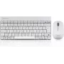 Perixx PERIDUO-712 DE W White belaidis mini klaviatūros ir pelės rinkinys