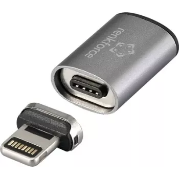 Renkforce USB-C Apple iPad/iPhone/iPod adapteris [1x lizdas - 1x kištukas] (RF-6736696)