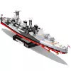 Konstruktorius Cobi HMS Belfast 1:300 mastelio modelis COBI-4844, istorinio Karališkojo laivyno lengvojo kreiserio demonstracinis modelis