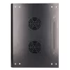 Sieninis stelažas Extralink 6U 600x450 juodas