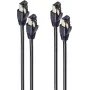Tinklo kabelis ShiverPeaks BS08-41015-2 Cat8.1 0,5 m F/FTP