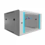 Extralink sieninis RACK spintos korpusas 6U 600x600 pilkas