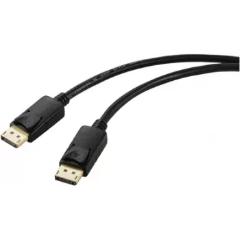 Renkforce DisplayPort jungiamasis kabelis, 2,00 m, juodas (RF-5771514)