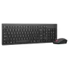 Belaidis klaviatūros ir pelės rinkinys Lenovo Essential Wireless Combo Gen2 – juodas, kompaktiškas, belaidis ryšys