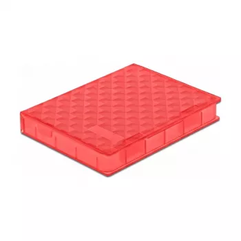 Apsauginis dėklas 2,5 inch kietajam diskui DeLOCK 18370 raudonas