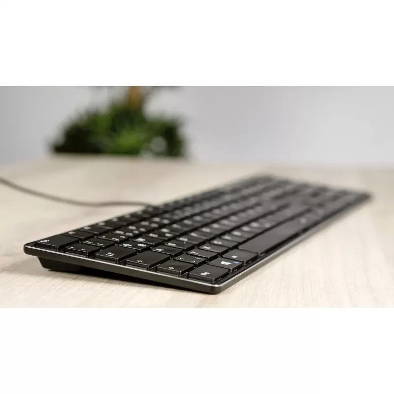 Klaviatūra SPEEDLINK SL-640010-BK USB, juoda, pilno dydžio, 110 klavišų