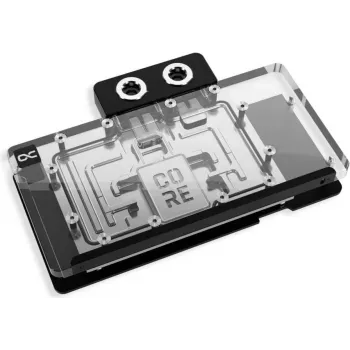 Alphacool Core GPU vandens blokas su galine plokšte, skirtas AMD Radeon RX 9070 XT Steel Legend