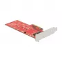 PCIe kortelė M.2 Delock 89577