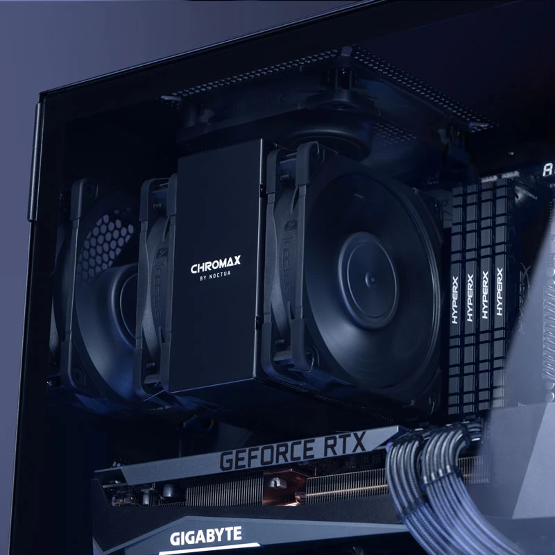 Noctua NA-HC8 chromax.black aušintuvo gaubtas