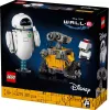 LEGO Disney Pixar 43279 WALL-E ir EVE rinkinys konstravimui, 811 detalių, 18+