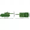 Konstruktorius Cobi ISU 152 – Antrojo pasaulinio karo tema, 135 detalės, žalia