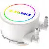 Skysčio aušintuvas XILENCE Performance A+ XC974 — 240 mm radiatorius, 300 W TDP, baltas, ARGB
