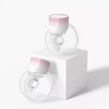 Momcozy S12 Pro Dvigubas Elektrinis Pieno Siurblys Rožinis, 180ml