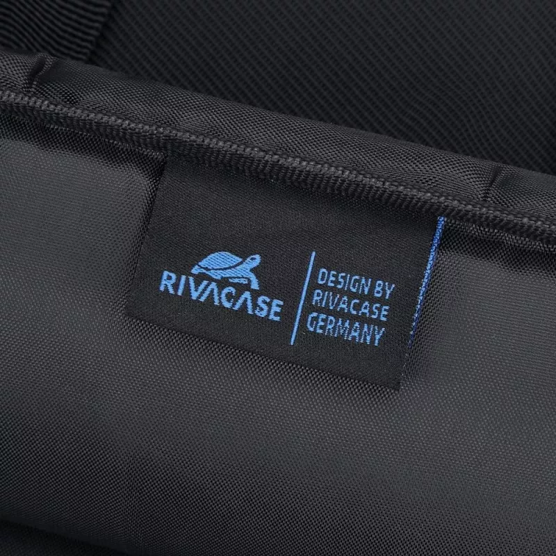 Portfelis Rivacase 8036 40,6 cm 16 colių Juodas Nešimo rankena Pečių diržas