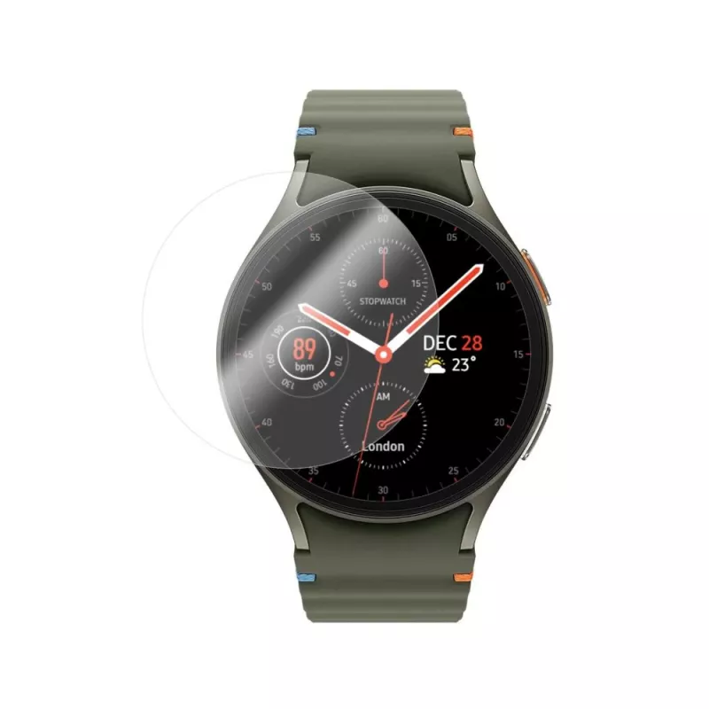 Apsauginis grūdintas stiklas išmaniesiems laikrodžiams Samsung Galaxy Watch 7 (40mm), 2 vnt., Skaidrus