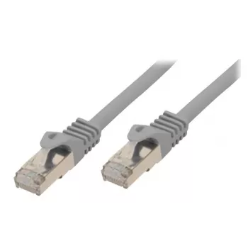 Tinklo kabelis ShiverPeaks BASIC-S 3m Cat7 S/FTP Pilka