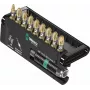 Wera Tools 05347153001 – šešiabriaunis antgalis su Pozidriv – 1 x 1/4x75, 1 x PZ 1x25, 7 x PZ 2x25, 1 x PZ 3x25 – 25,4 / 4 mm – šešiabriaunis