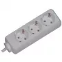 Prailginimo laidas Bachmann 3x Schuko H05VV-F 3G 1,50 mm² 16A/3680W 3 m