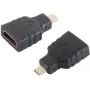 Micro HDMI adapteris ShiverPeaks BS77413 vyriškas į moterišką, juodas