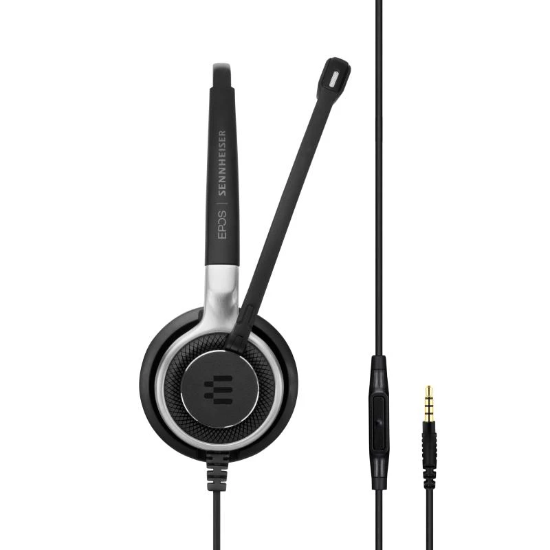 EPOS Sennheiser ausinės Impact SC 635 mono juodos sidabrinės (1000642)