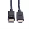 Kabelis ROLINE 11445780 1 m DisplayPort į HDMI juodas