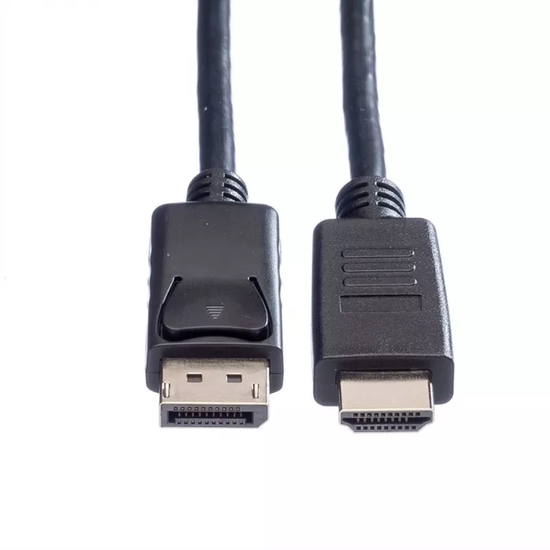 Kabelis ROLINE 11445780 1 m DisplayPort į HDMI juodas