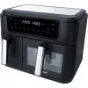 Dvigubas oro gruzdintuvas Steba HF 9500 DUO (juodas, 2400 W, 2 krepšeliai 6 L + 3,5 L)