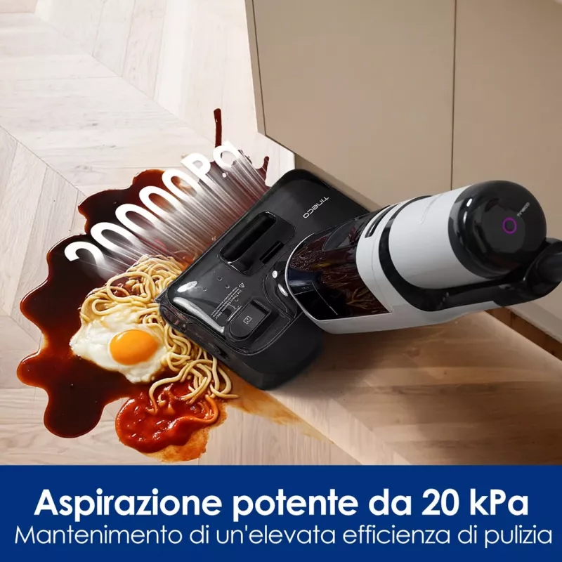 Belaidis grindų valiklis Tineco Floor One i5 Stretch Plus – lengvas šlapias ir sausas vertikalus grindų plovėjas