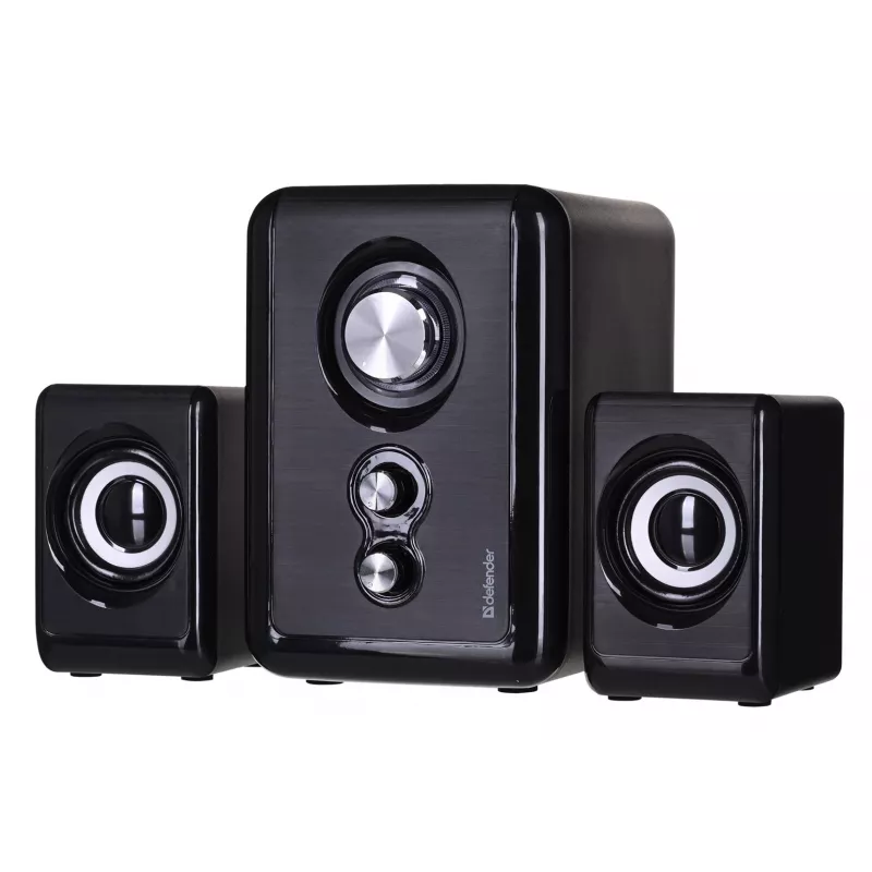 Garsiakalbis DEFENDER V11 11 W laidinis 2.1 stalinis palydovas, USB 5 V, juodas
