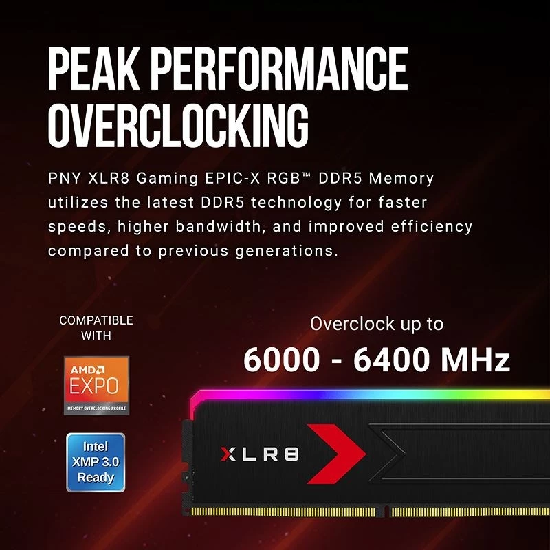 Atminties modulis PNY DDR5 32GB 5600 BULK