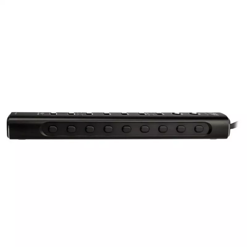 Nitro Concepts UH1, 10 prievadų hibridinis USB šakotuvas, USB 3.2