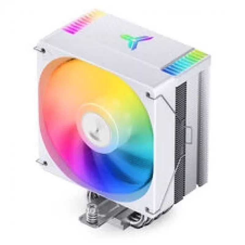 Jonsbo CR-1000MAX V2 PWM ARGB baltas CPU aušintuvas – bokštinis radiatorius, PWM ventiliatorius, ARGB apšvietimas