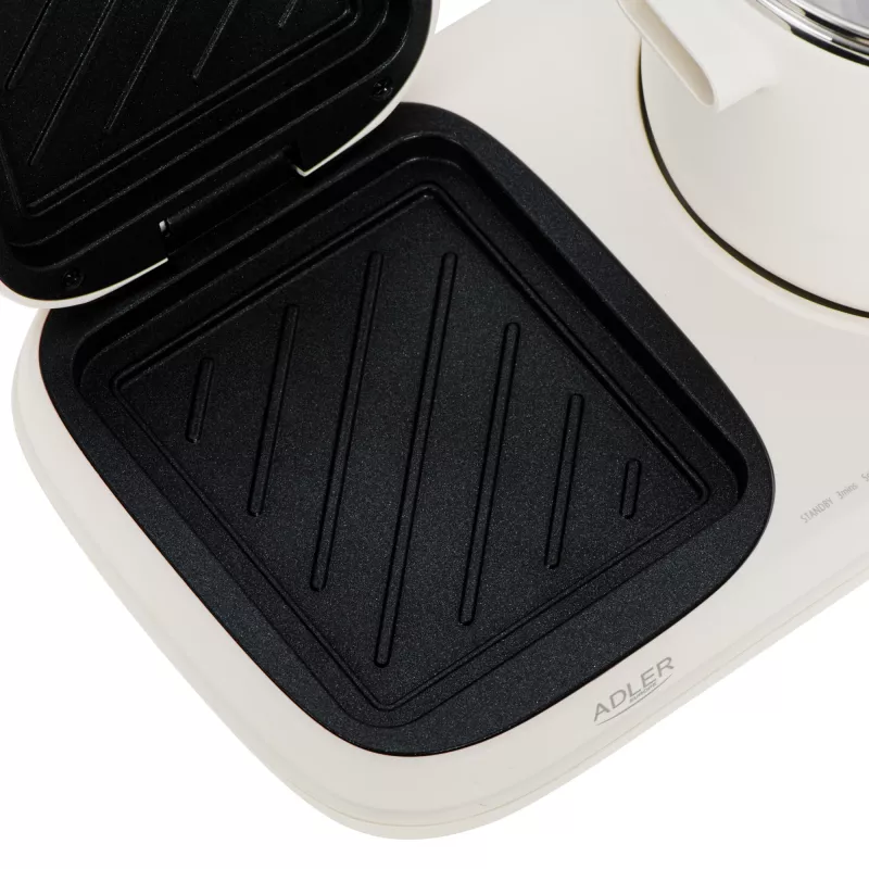 Adler 2-in-1 pusryčių stotelė AD 6421 | 1320 W | 1 l | 1 programa