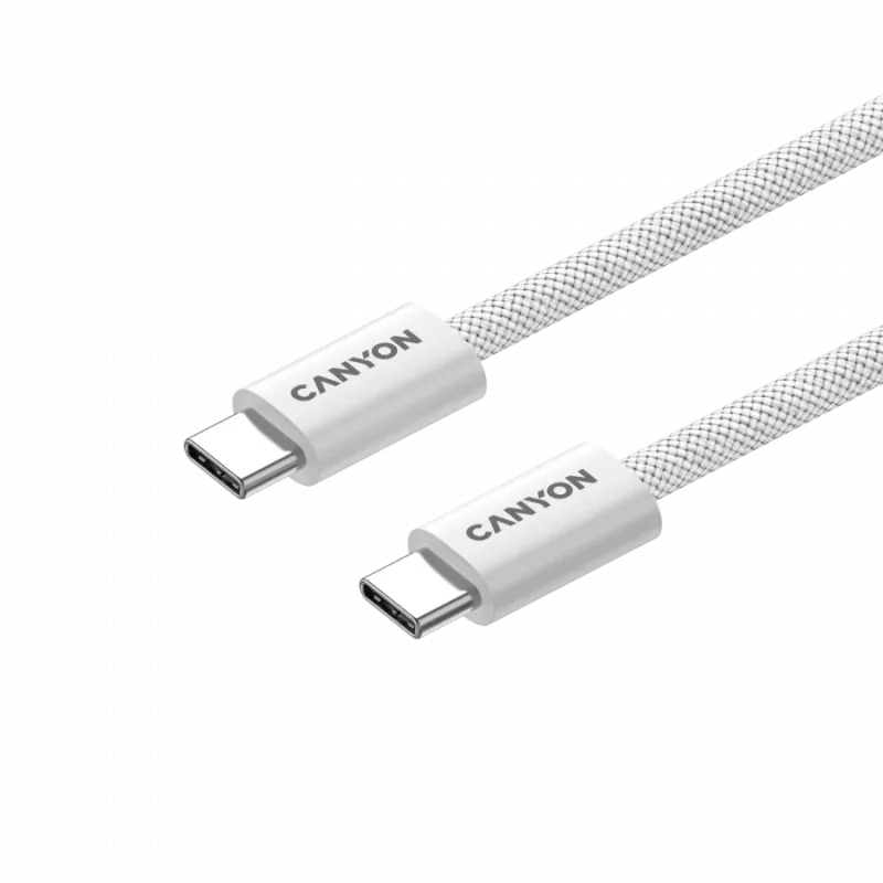 CANYON OnWire 60MG C-C 60W magnetinis pintas laidas 1m baltas