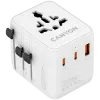 CANYON Travel Adapter OnTour 20 EU/UK/US/AUS 20W Baltas