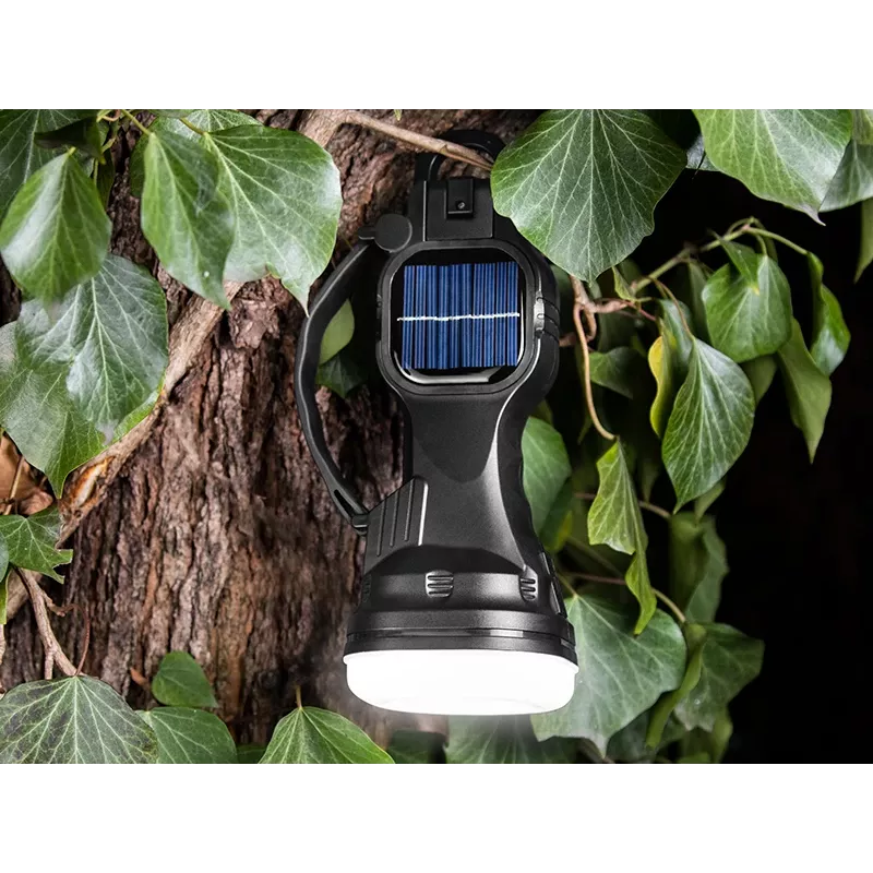 Žibintuvėlis TRACER Camping Torch 47140 saulės energija įkraunamas, vandeniui atsparus