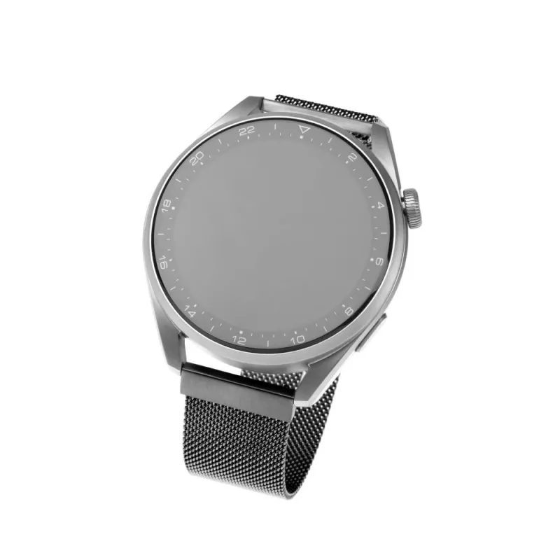 Laikrodžio apyrankė FIXED Mesh Strap FIXMEST-18MM-BK 18 mm juodas metalinis tinklelis su greito atsegimo mechanizmu