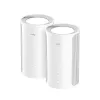 Cudy M11000 maršrutizatorius triju dažnių juostų (2,4 GHz / 5 GHz / 6 GHz) Wi-Fi 7 (802.11be) baltas 4 vidinės antenos