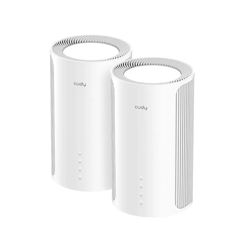 Cudy M11000 maršrutizatorius triju dažnių juostų (2,4 GHz / 5 GHz / 6 GHz) Wi-Fi 7 (802.11be) baltas 4 vidinės antenos