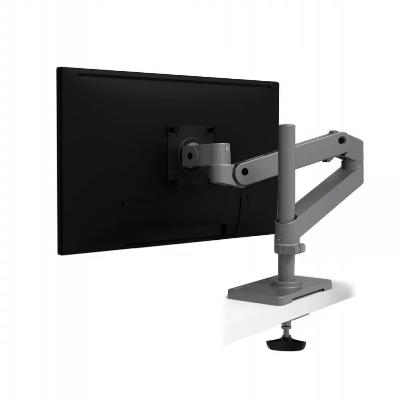 Ergotron LX Pro – montavimo rinkinys (monitoriaus ranka) – LCD ekranui – tvirtinimas per angą, aukštas stulpas – aliuminis – tamsiai pilka – ekrano dydis: iki 86,4 cm (iki 34 colių)
