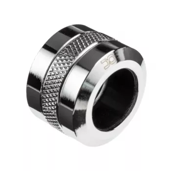 Alphacool Eiszapfen Pro jungtis 16 mm kietam vamzdeliui G1/4, 6 vnt. rinkinys – chromuota