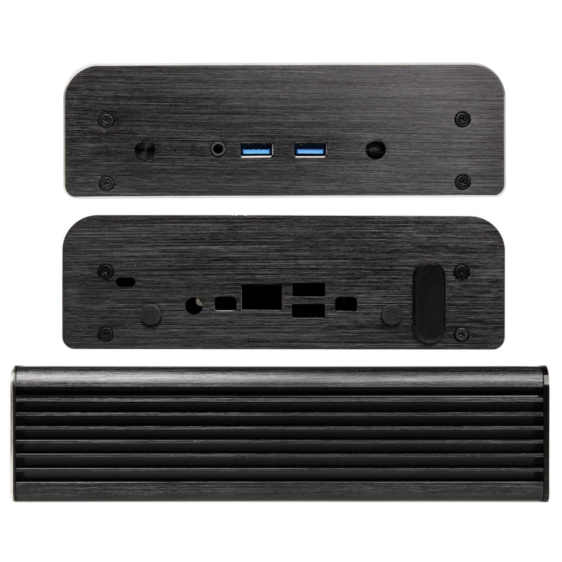Kompiuterio korpusas Akasa Newton S UCFF, Intel NUC, juodas