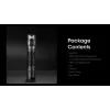 Rankinis žibintuvėlis Nitecore MH12 Pro Black LED 3300 lm įkraunamas per USB 5300 mAh, aliuminis, 138,5 mm, 81,5 g, atsparus vandeniui 2 m