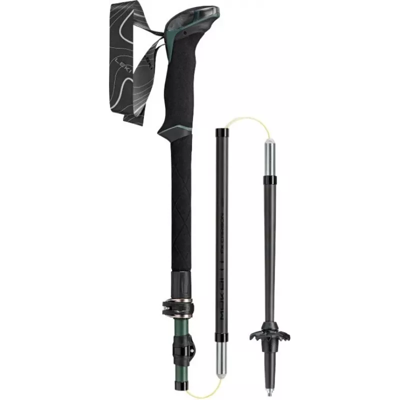 Leki TR Makalu FX reguliuojamos trekkingo lazdos 110–130 cm, žalios
