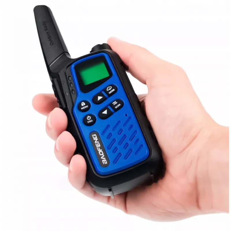 Radiotelefonai Baofeng BF-T25E Mėlyni, 2 vnt.