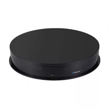 Puluz Elektrinė Sukamoji Platforma PU3049B 30 cm USB Juoda